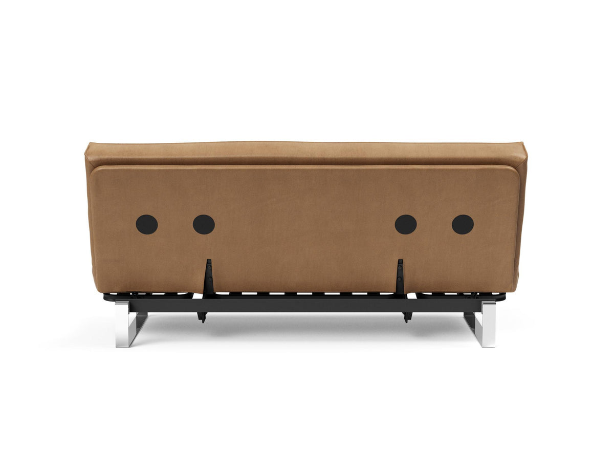 Minimum Bettsofa 140 Sharp Plus Cover Soft Spring in 551 Faunal Brown präsentiert im Onlineshop von KAQTU Design AG. Bettsofa ist von Innovation Living