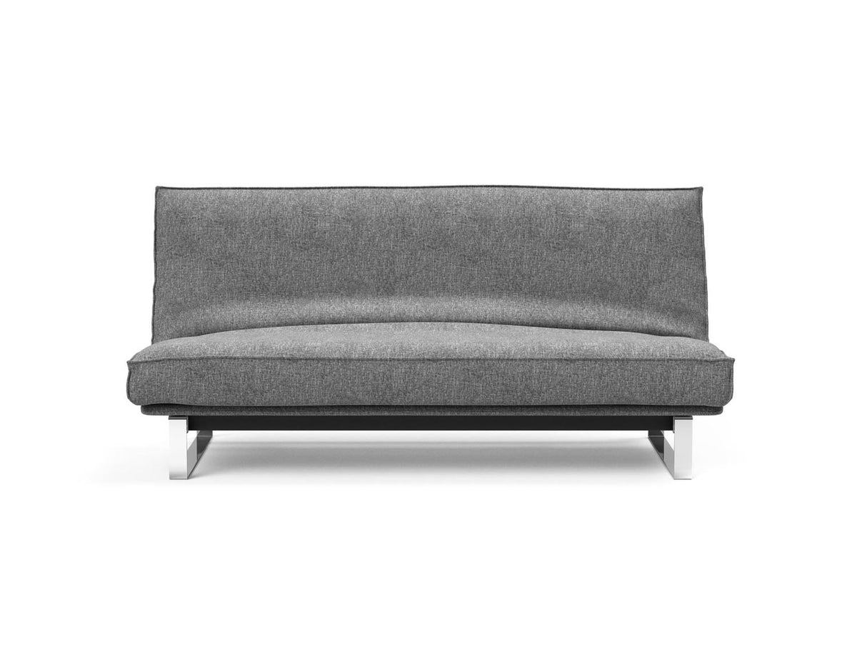 Minimum Bettsofa 140 Sharp Plus Cover mit Gestellbezug Soft Spring in 563 Twist Charcoal präsentiert im Onlineshop von KAQTU Design AG. Bettsofa ist von Innovation Living