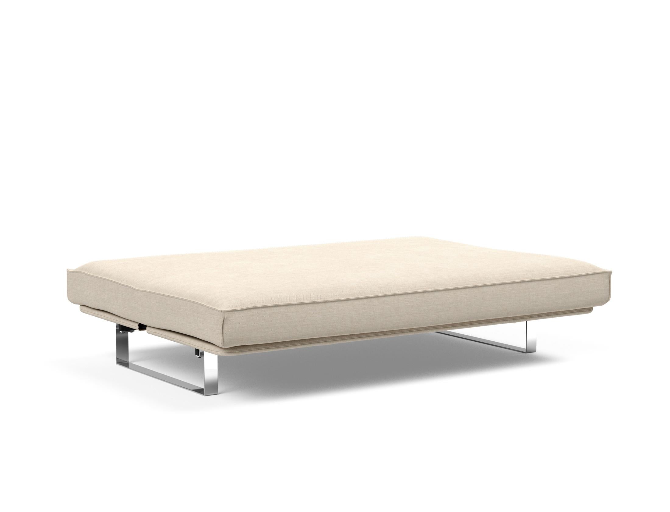 Entdecken Sie das Minimum Bettsofa 140 Sharp Plus Cover – ein stilvolles, funktionales Möbelstück mit langlebigem Metallrahmen und komfortabler Matratze für jeden Raum.