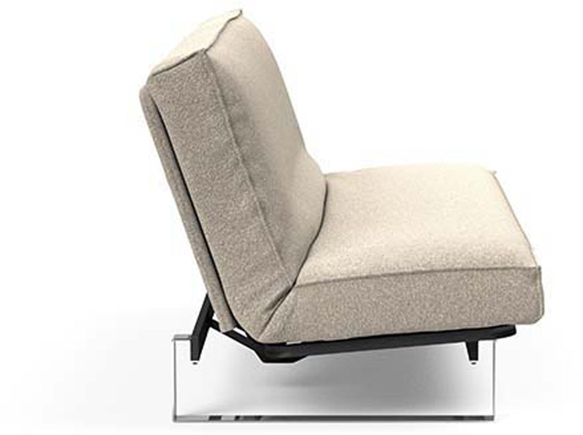 Minimum Bettsofa 140 Sharp Plus Cover in 539 Bouclé Beige präsentiert im Onlineshop von KAQTU Design AG. Bettsofa ist von Innovation Living