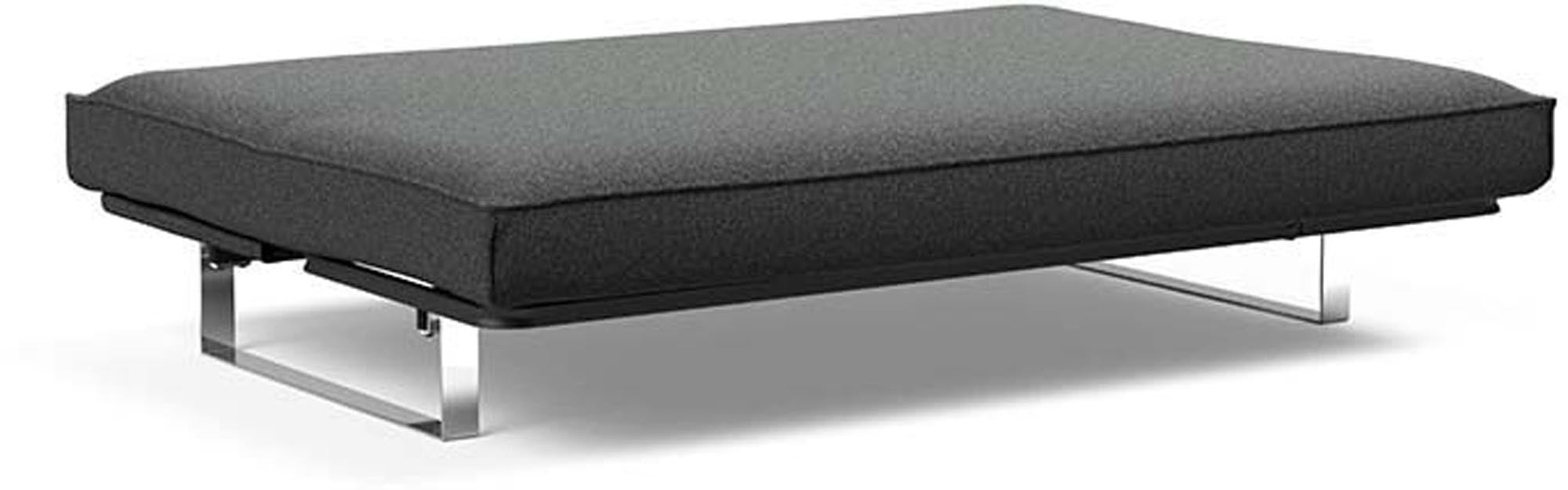 Entdecken Sie das Minimum Bettsofa 140 Sharp Plus Cover von Innovation Living: Stilvolles Design, herausragender Komfort und anpassbare Matratzen für jeden Raum.