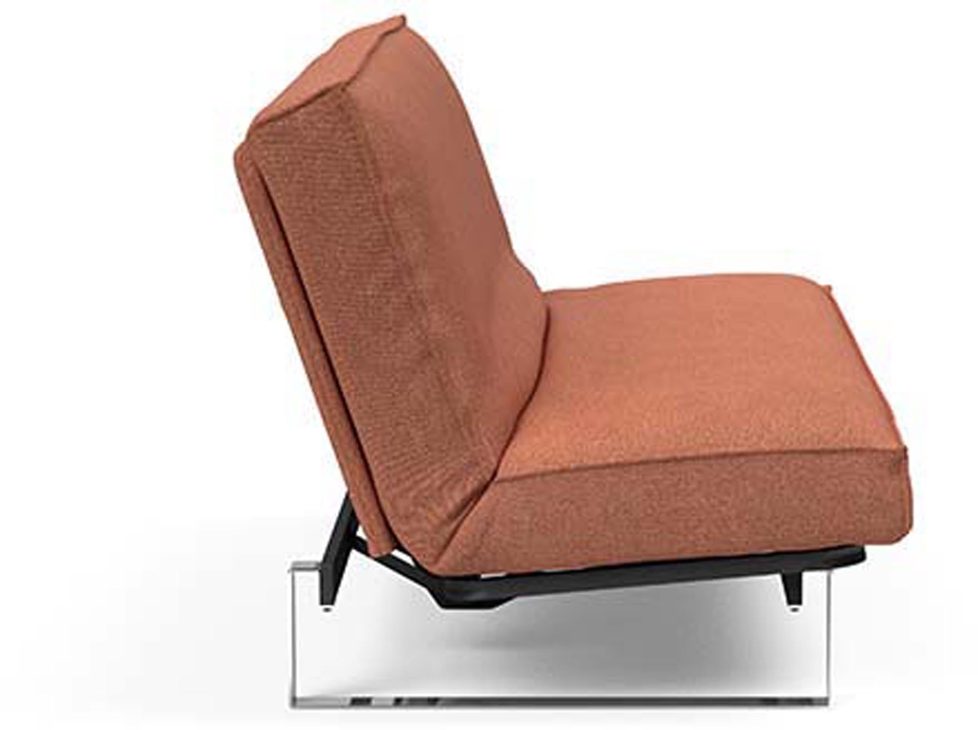 Erleben Sie das Minimum Bettsofa 140 Sharp Plus Cover Latex von Innovation Living – modern, funktional und perfekt für kleine Räume.