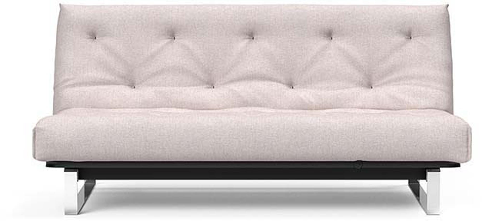 Entdecken Sie das Minimum Bettsofa 140 Nordic von Innovation Living: stilvolles skandinavisches Design, perfekt für platzsparende Lösungen und vielseitige Einsätze.