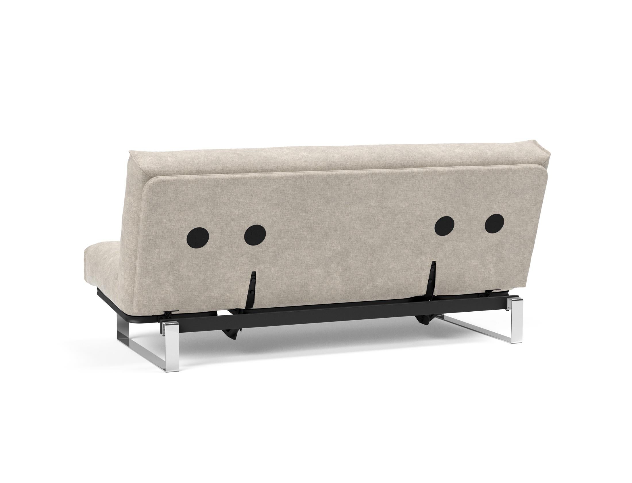 Entdecken Sie das Minimum Bettsofa 140 Nordic Soft Spring von Innovation Living – eine harmonische Verbindung aus skandinavischem Stil, Komfort und Funktionalität.