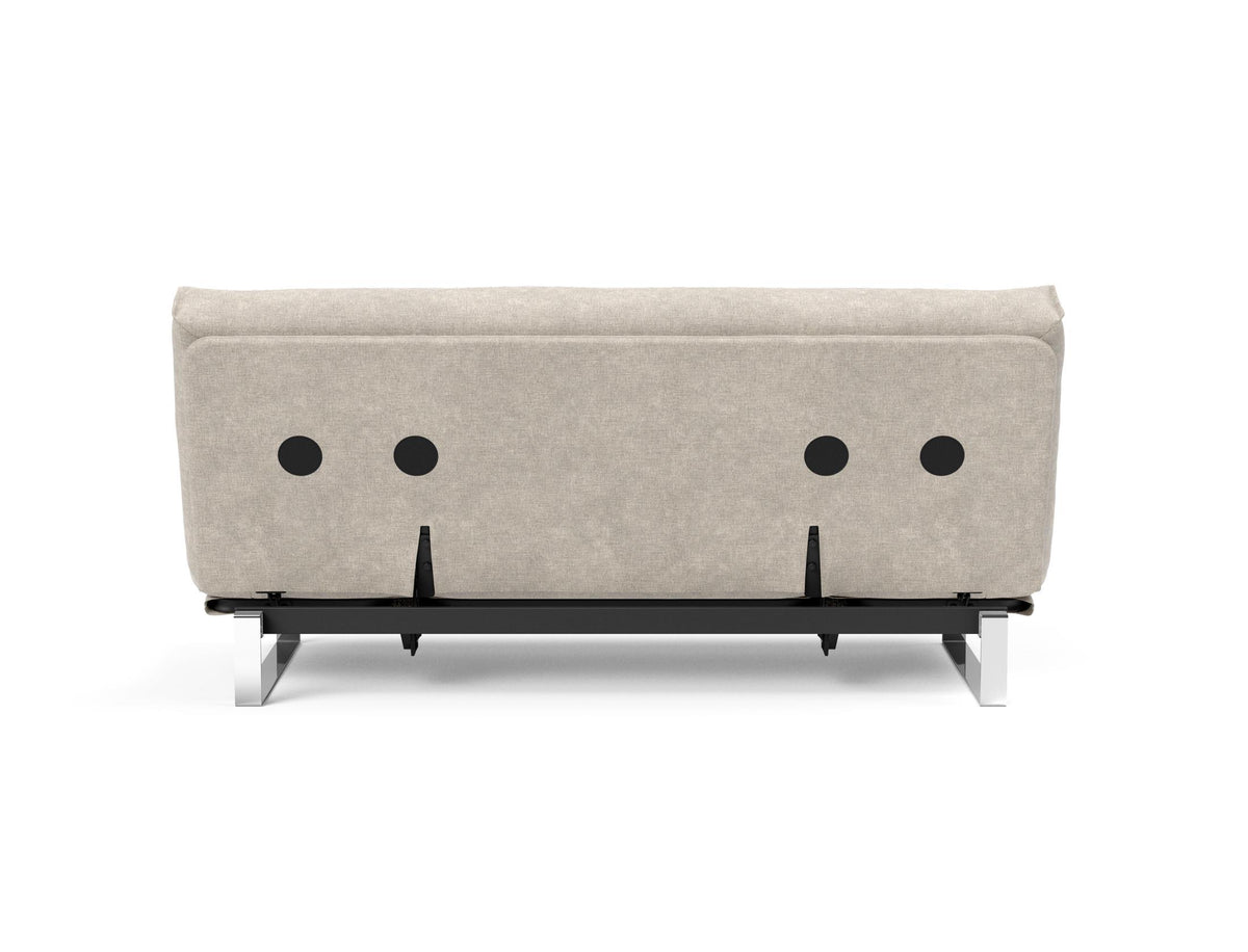 Minimum Bettsofa 140 Nordic mit Gestellbezug Soft Spring in 280 Avella Sand präsentiert im Onlineshop von KAQTU Design AG. Bettsofa ist von Innovation Living