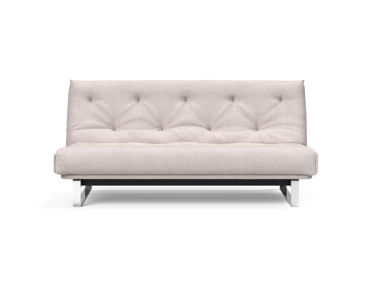 Minimum Bettsofa 140 Nordic mit Gestellbezug Soft Spring in 300 Weda Sand präsentiert im Onlineshop von KAQTU Design AG. Bettsofa ist von Innovation Living