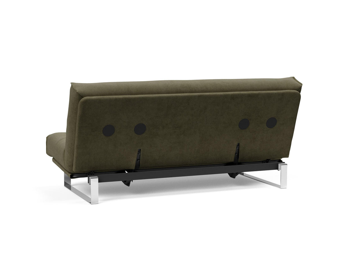 Minimum Bettsofa 140 Nordic mit Gestellbezug Soft Spring in 316 Cordufine Pine Green präsentiert im Onlineshop von KAQTU Design AG. Bettsofa ist von Innovation Living