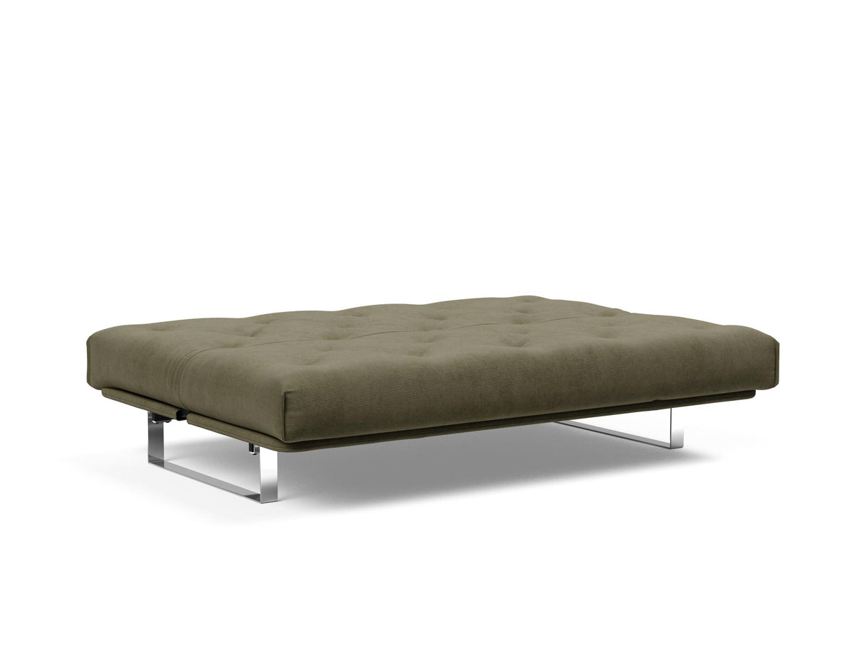 Minimum Bettsofa 140 Nordic mit Gestellbezug Soft Spring in 316 Cordufine Pine Green präsentiert im Onlineshop von KAQTU Design AG. Bettsofa ist von Innovation Living