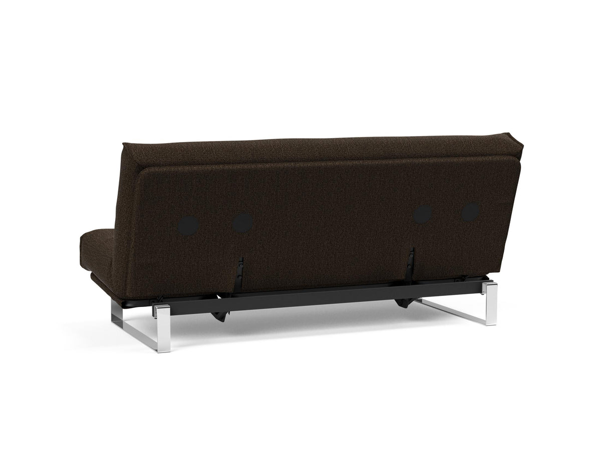 Minimum Bettsofa 140 Nordic mit Gestellbezug Soft Spring in 358 Taura Chocco präsentiert im Onlineshop von KAQTU Design AG. Bettsofa ist von Innovation Living