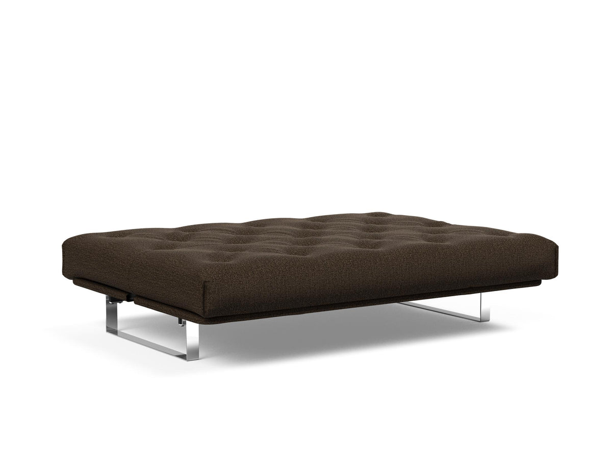 Minimum Bettsofa 140 Nordic mit Gestellbezug Soft Spring in 358 Taura Chocco präsentiert im Onlineshop von KAQTU Design AG. Bettsofa ist von Innovation Living