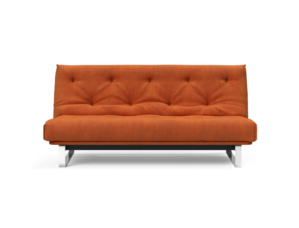Minimum Bettsofa 140 Nordic mit Gestellbezug Soft Spring in 412 Esina Rust Orange präsentiert im Onlineshop von KAQTU Design AG. Bettsofa ist von Innovation Living