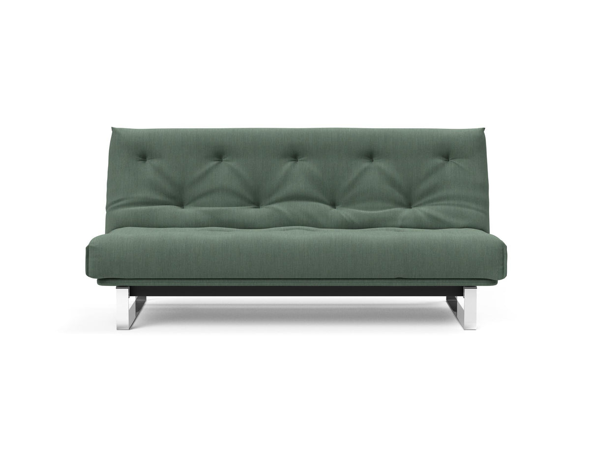 Minimum Bettsofa 140 Nordic mit Gestellbezug Soft Spring in 518 Elegance Green präsentiert im Onlineshop von KAQTU Design AG. Bettsofa ist von Innovation Living