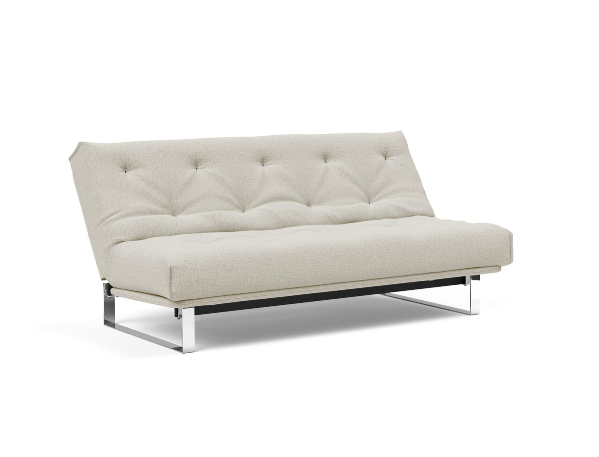 Minimum Bettsofa 140 Nordic mit Gestellbezug Soft Spring in 527 Mixed Dance Natural präsentiert im Onlineshop von KAQTU Design AG. Bettsofa ist von Innovation Living