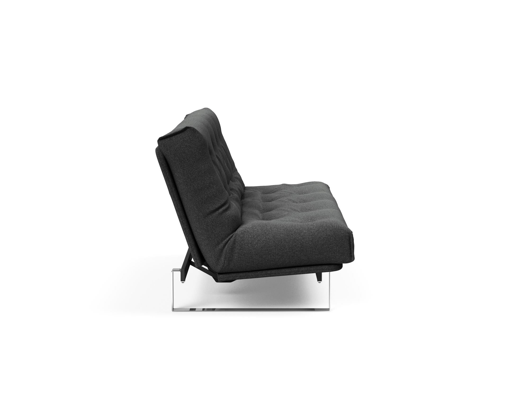 Erleben Sie das Minimum Bettsofa 140 Nordic von Innovation Living – stilvolles Design trifft auf höchsten Komfort und vielseitige Nutzung als Sofa und Bett.