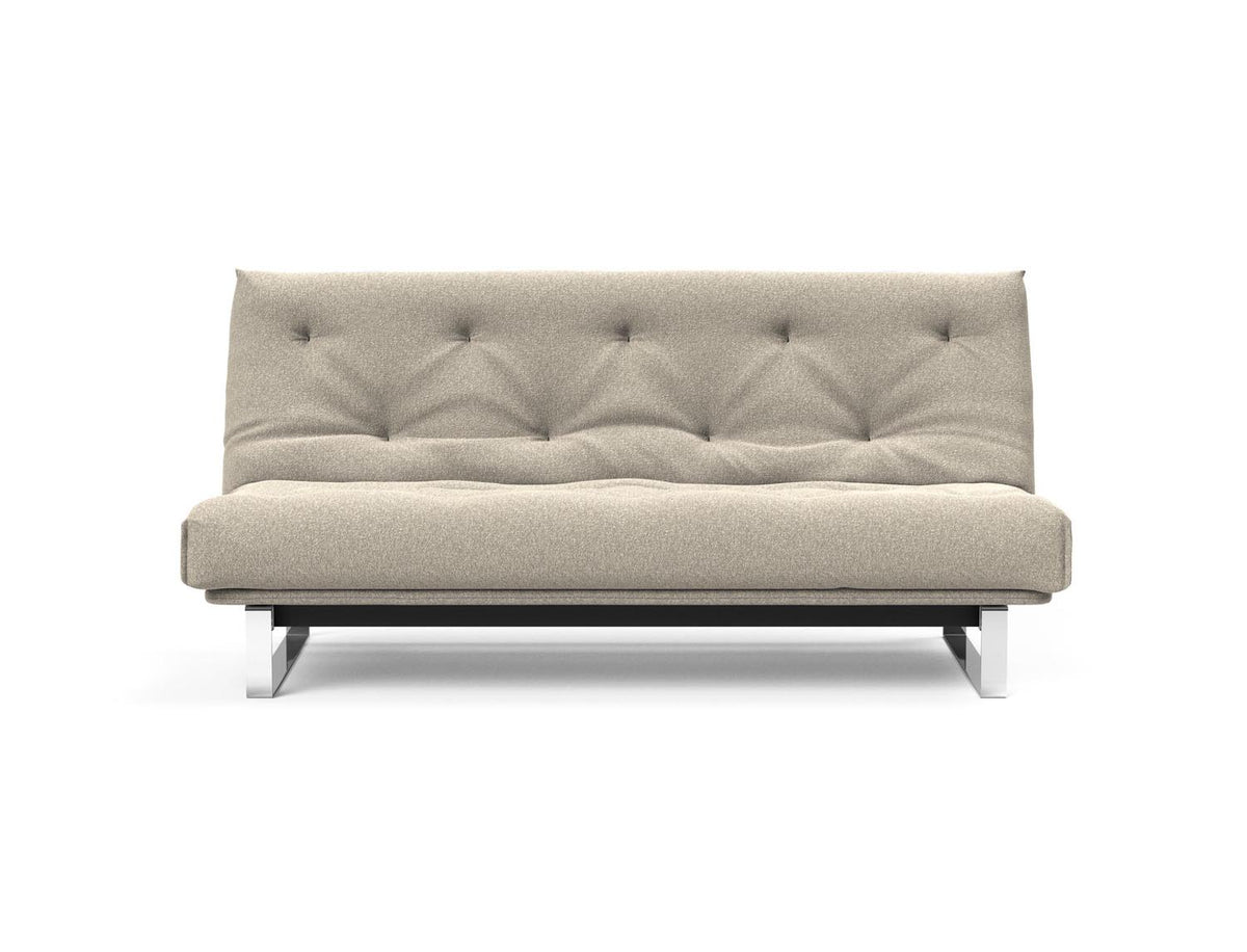 Minimum Bettsofa 140 Nordic mit Gestellbezug Soft Spring in 539 Bouclé Beige präsentiert im Onlineshop von KAQTU Design AG. Bettsofa ist von Innovation Living