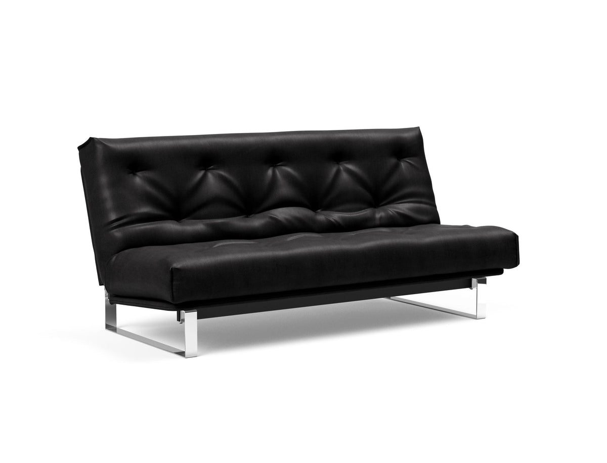 Minimum Bettsofa 140 Nordic mit Gestellbezug Soft Spring in 550 Faunal Black präsentiert im Onlineshop von KAQTU Design AG. Bettsofa ist von Innovation Living