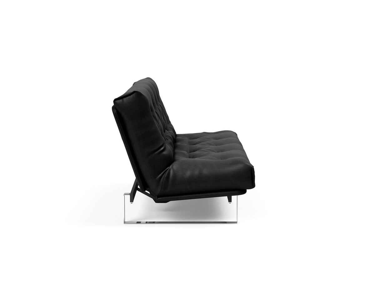 Minimum Bettsofa 140 Nordic mit Gestellbezug Soft Spring in 550 Faunal Black präsentiert im Onlineshop von KAQTU Design AG. Bettsofa ist von Innovation Living