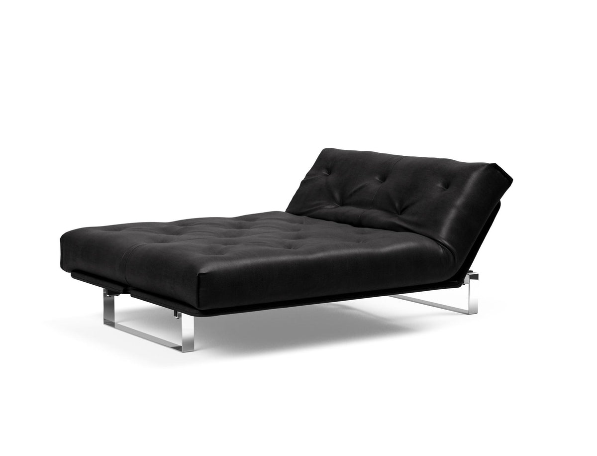 Minimum Bettsofa 140 Nordic mit Gestellbezug Soft Spring in 550 Faunal Black präsentiert im Onlineshop von KAQTU Design AG. Bettsofa ist von Innovation Living