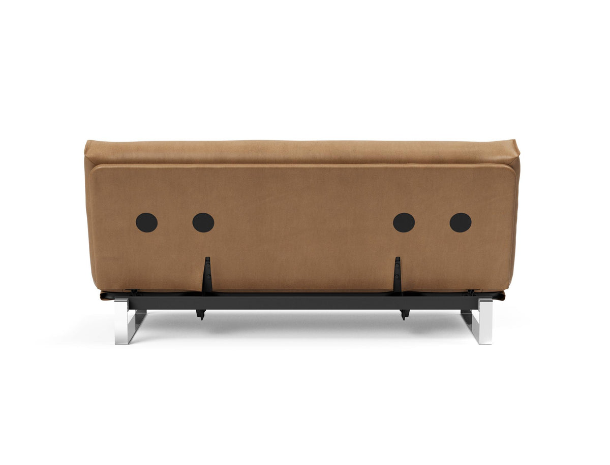 Minimum Bettsofa 140 Nordic mit Gestellbezug Soft Spring in 551 Faunal Brown präsentiert im Onlineshop von KAQTU Design AG. Bettsofa ist von Innovation Living