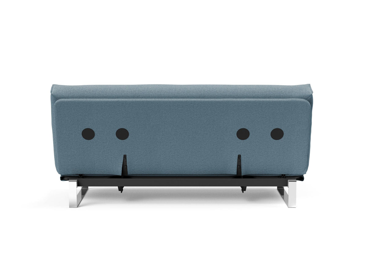 Minimum Bettsofa 140 Nordic mit Gestellbezug Soft Spring in 558 Soft Indigo präsentiert im Onlineshop von KAQTU Design AG. Bettsofa ist von Innovation Living
