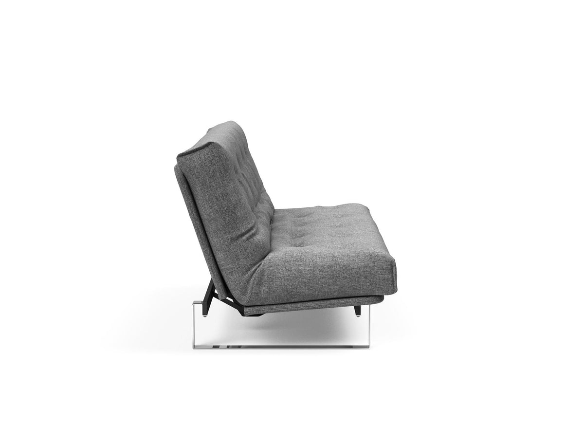 Minimum Bettsofa 140 Nordic mit Gestellbezug Soft Spring in 563 Twist Charcoal präsentiert im Onlineshop von KAQTU Design AG. Bettsofa ist von Innovation Living