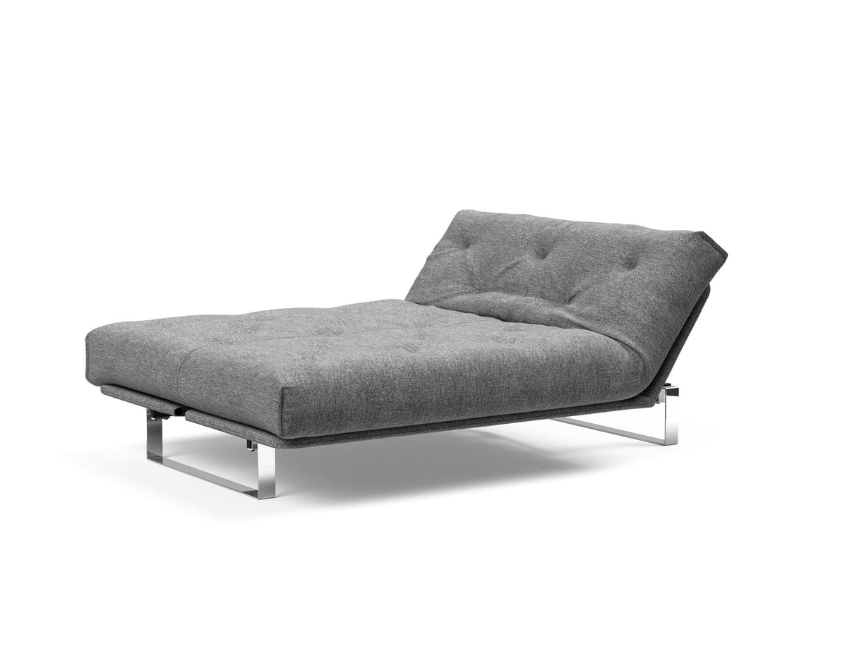 Minimum Bettsofa 140 Nordic mit Gestellbezug Soft Spring in 563 Twist Charcoal präsentiert im Onlineshop von KAQTU Design AG. Bettsofa ist von Innovation Living