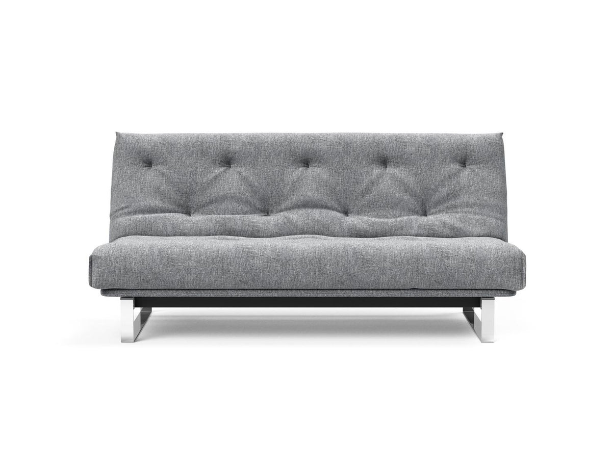Minimum Bettsofa 140 Nordic mit Gestellbezug Soft Spring in 565 Twist Granite präsentiert im Onlineshop von KAQTU Design AG. Bettsofa ist von Innovation Living