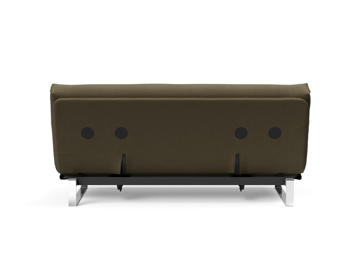 Minimum Bettsofa 140 Nordic mit Gestellbezug Soft Spring in 575 Vivus Dusty Olive präsentiert im Onlineshop von KAQTU Design AG. Bettsofa ist von Innovation Living