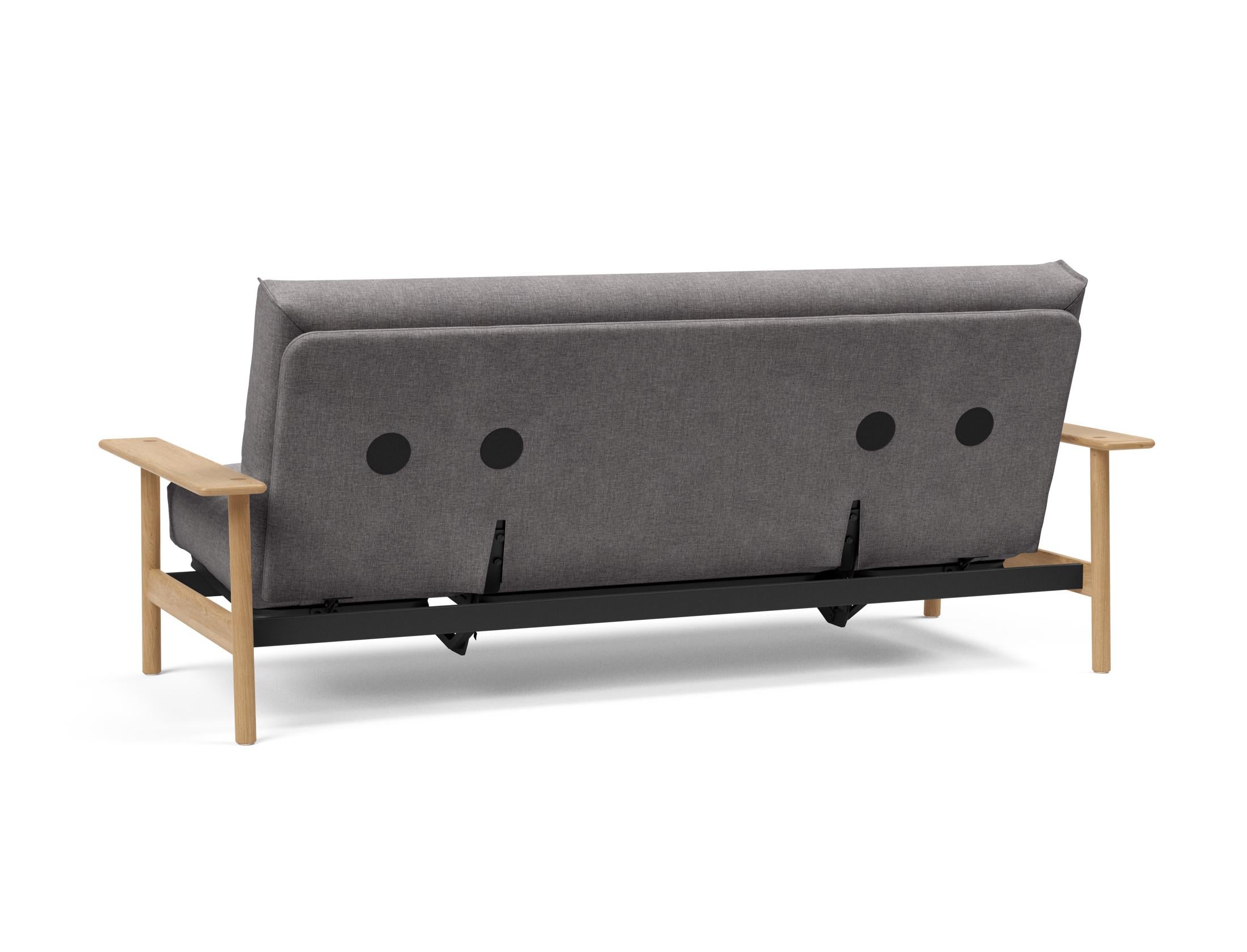 Entdecken Sie das Balder Bettsofa 140 Nordic Cover Soft Spring von Innovation Living – stilvolles Design trifft auf höchsten Schlafkomfort für Ihr Zuhause.