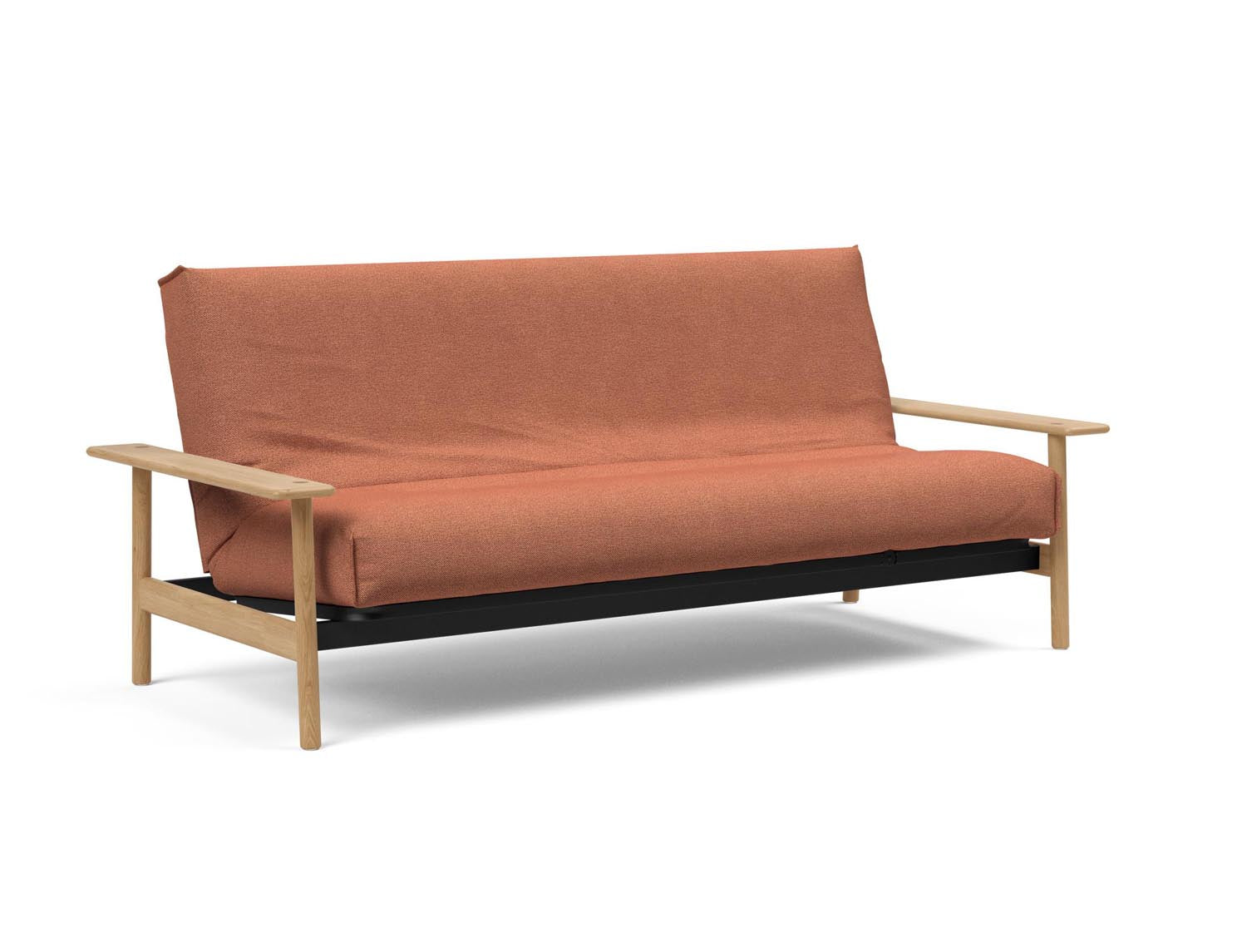 Erleben Sie das Balder Bettsofa 140 Nordic Cover: modernes Design, bequeme Soft Spring Matratze, perfekt für flexible Wohnlösungen.