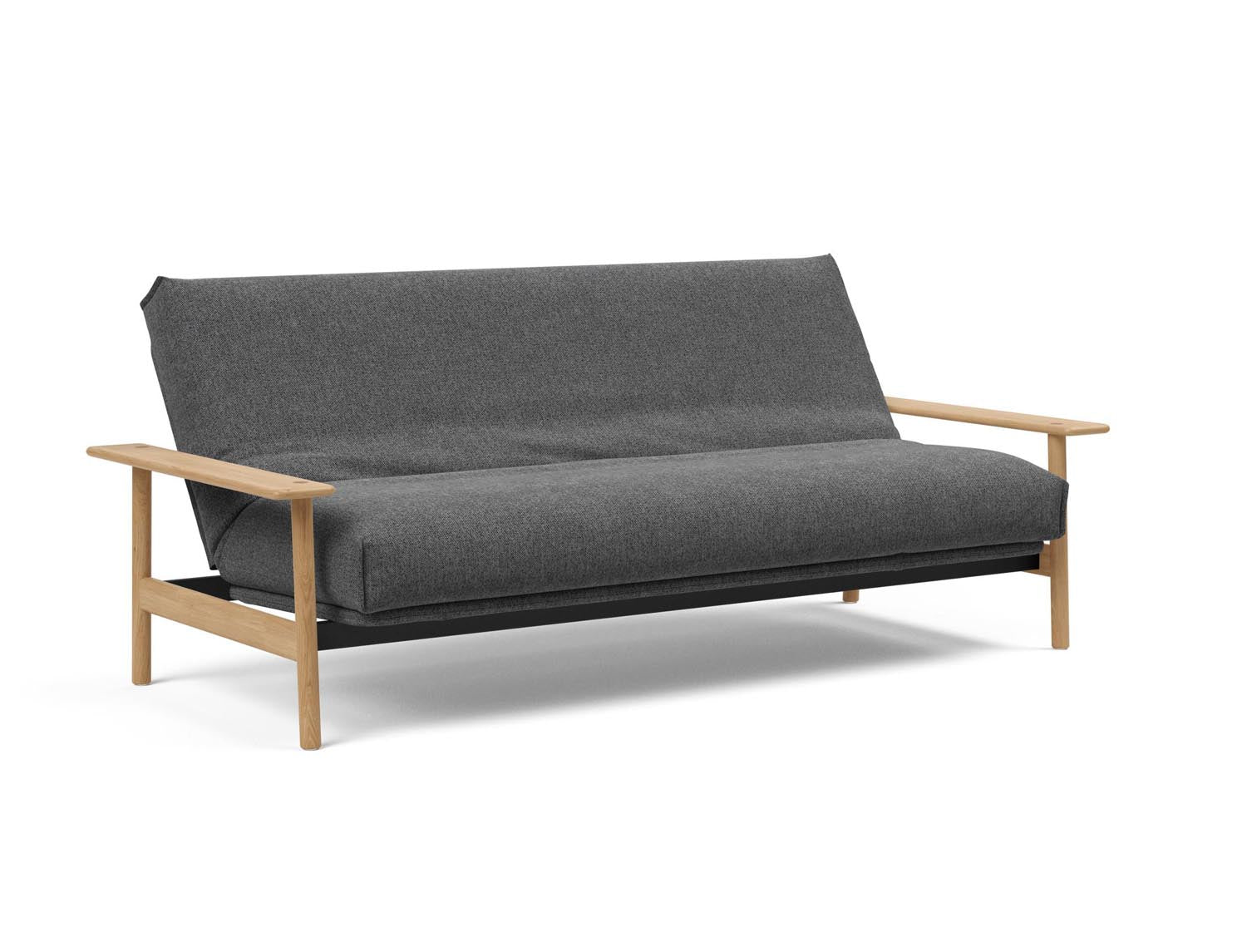 Erleben Sie das Balder Bettsofa 140 Nordic Cover: modernes Design, bequeme Soft Spring Matratze, perfekt für flexible Wohnlösungen.