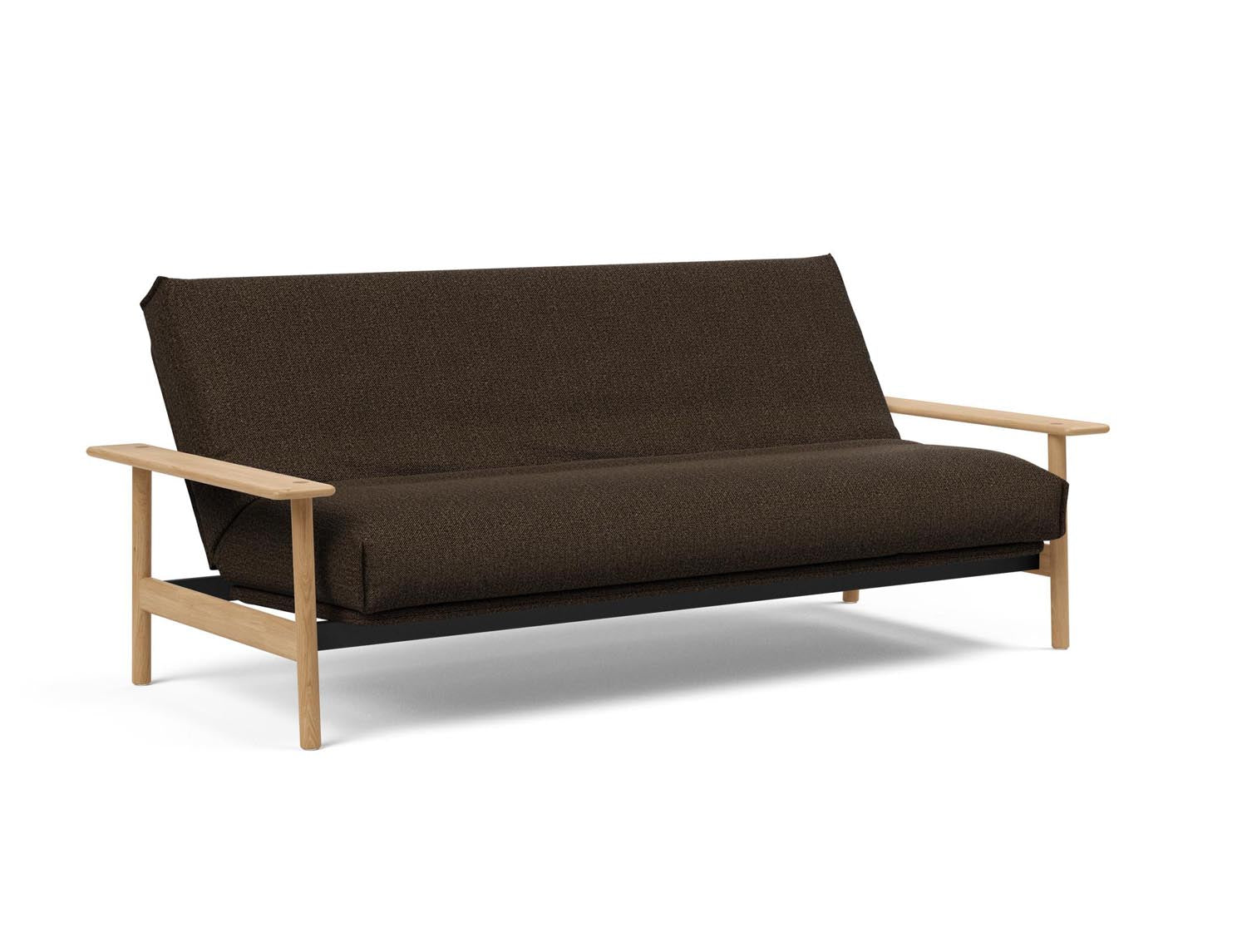 Erleben Sie das Balder Bettsofa 140 Nordic Cover: modernes Design, bequeme Soft Spring Matratze, perfekt für flexible Wohnlösungen.