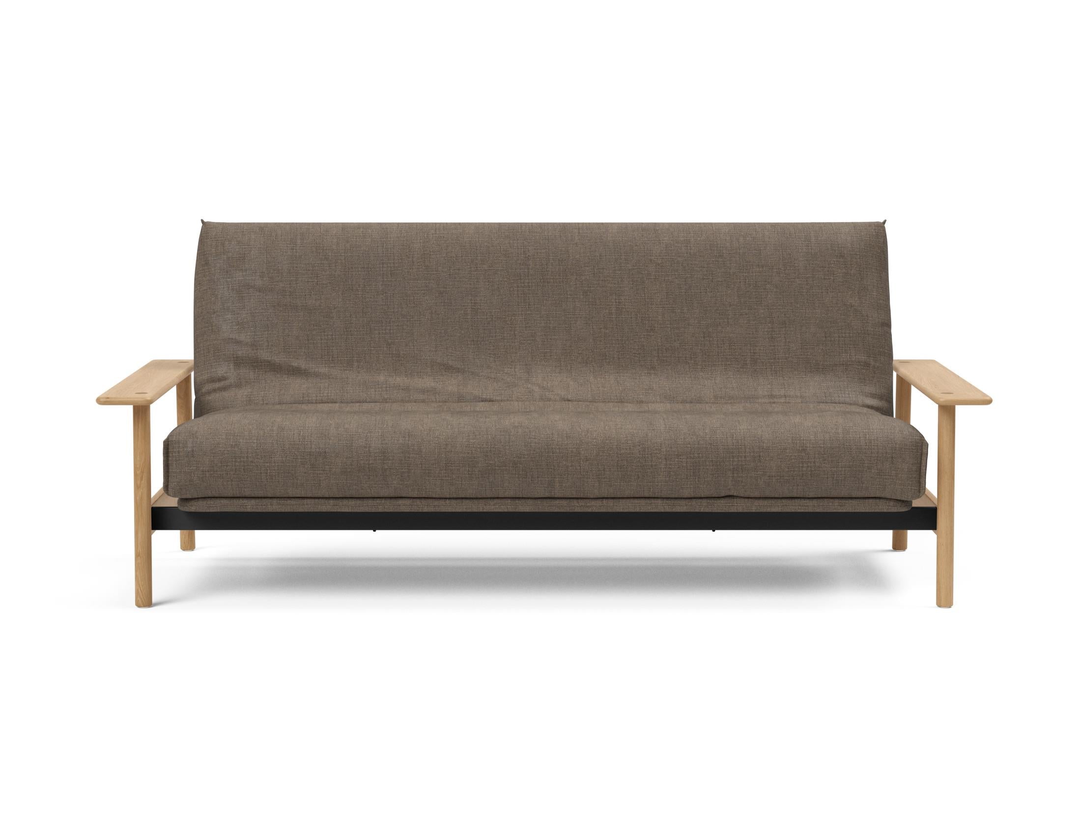 Entdecken Sie das Balder Bettsofa 140 Nordic Cover: stilvolles Design, hochwertige Soft Spring Matratze, ideal für vielseitige Wohnräume.