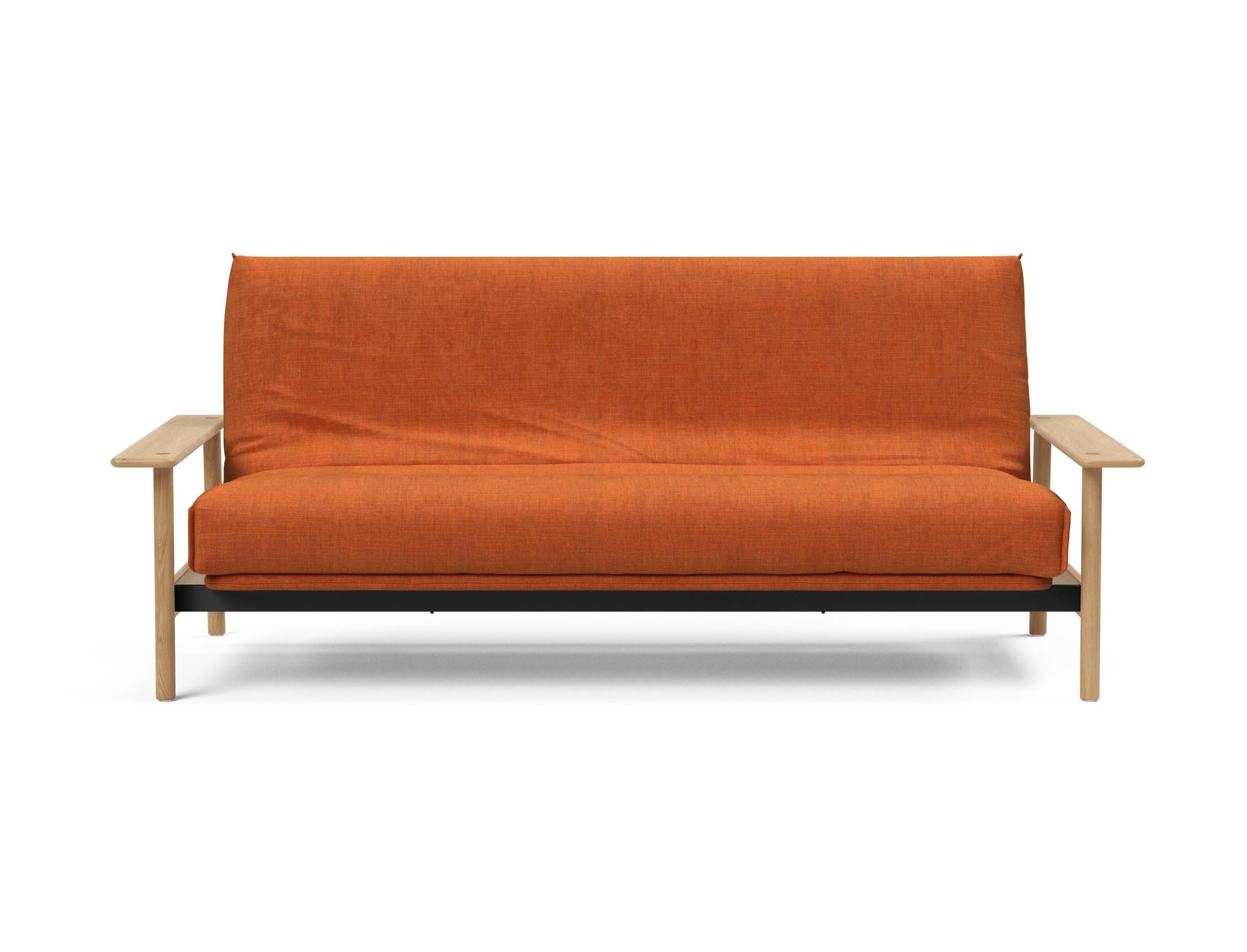 Entdecken Sie das Balder Bettsofa 140 Nordic Cover: stilvolles Design, hochwertige Soft Spring Matratze, ideal für vielseitige Wohnräume.