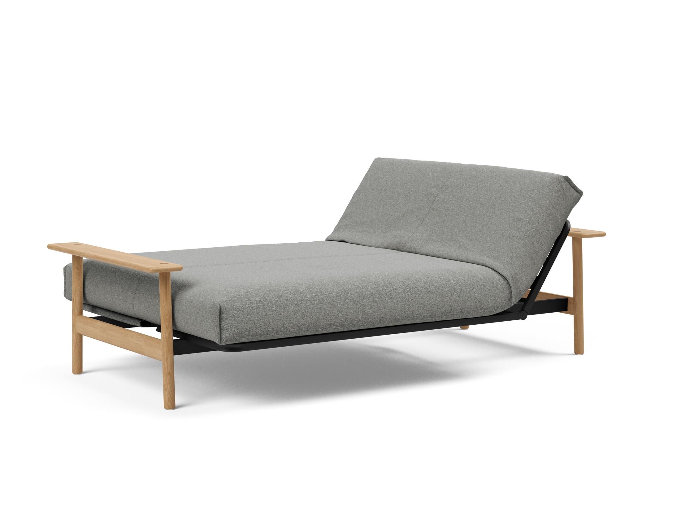 Entdecken Sie das Balder Bettsofa 140 Nordic Cover Soft Spring von Innovation Living – stilvolles Design trifft auf höchsten Schlafkomfort für Ihr Zuhause.