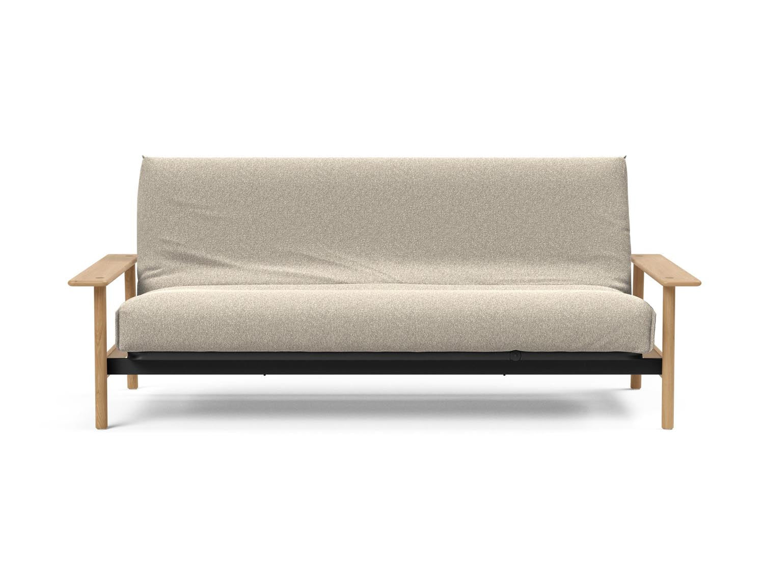 Erleben Sie das Balder Bettsofa 140 Nordic Cover: modernes Design, bequeme Soft Spring Matratze, perfekt für flexible Wohnlösungen.