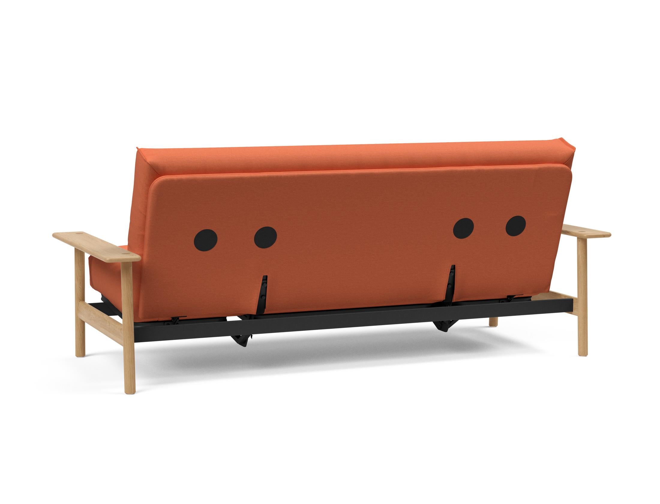 Entdecken Sie das Balder Bettsofa 140 Nordic Cover Soft Spring von Innovation Living – stilvolles Design trifft auf höchsten Schlafkomfort für Ihr Zuhause.