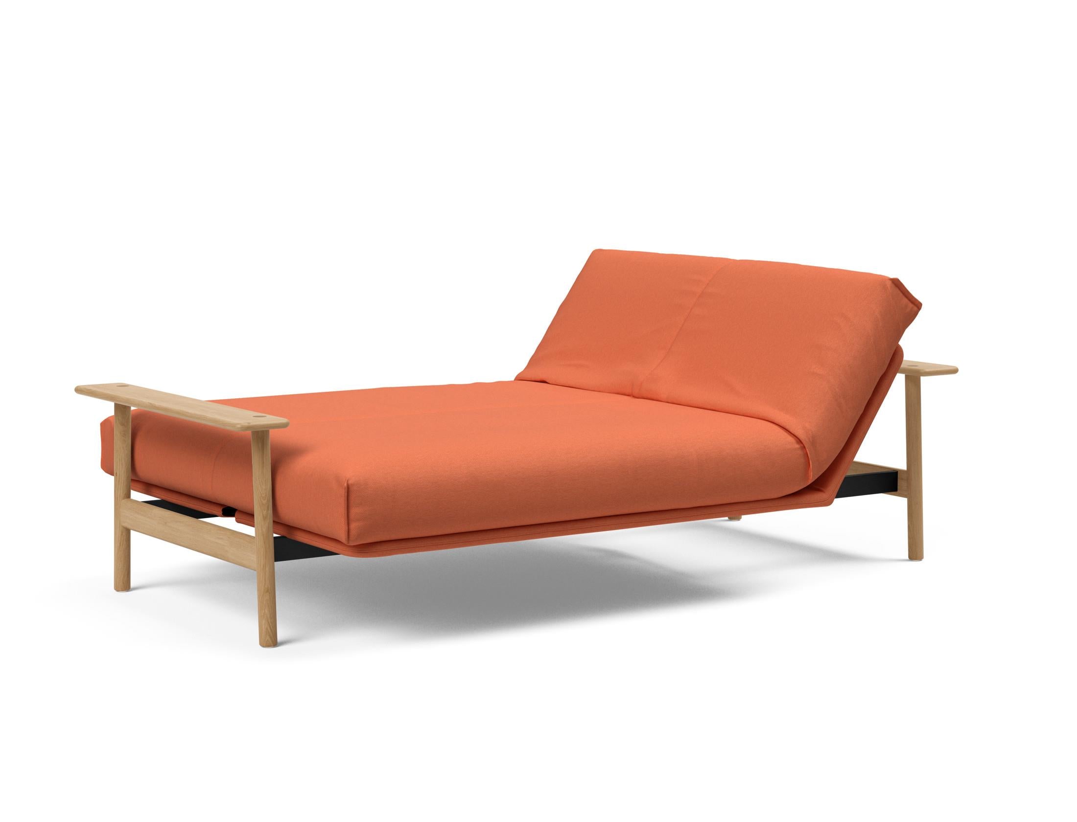 Entdecken Sie das Balder Bettsofa 140 Nordic Cover: stilvolles Design, hochwertige Soft Spring Matratze, ideal für vielseitige Wohnräume.