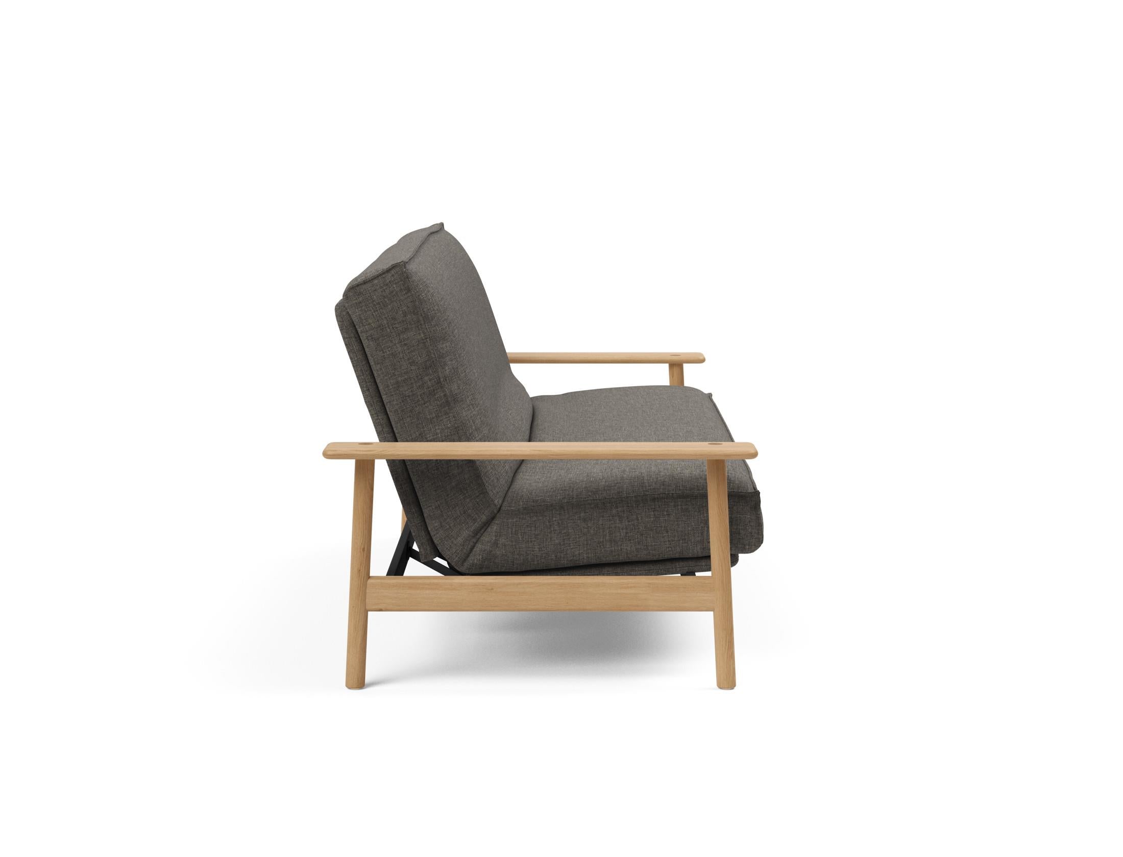 Erleben Sie das Balder Bettsofa 140 Sharp Plus Cover: Stilvolles Schlafsofa mit Soft Spring Bezug, perfekt für gemütliche Nächte und modernes Design.