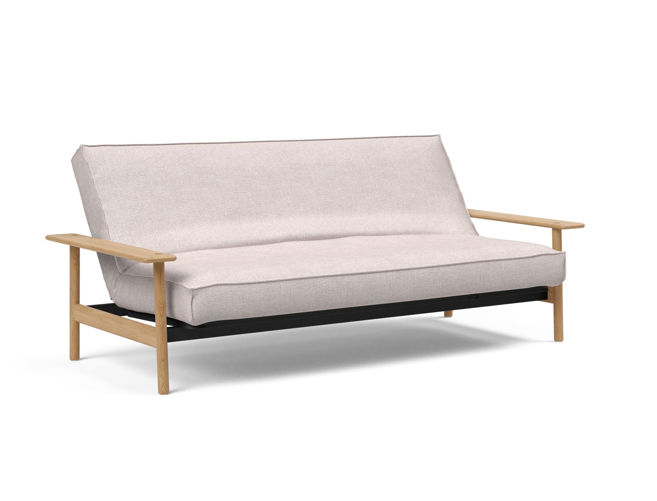 Erleben Sie das Balder Bettsofa 140 Sharp Plus Cover: Stilvolles Schlafsofa mit hochwertigem Soft Spring Bezug für höchsten Sitz- und Schlafkomfort.
