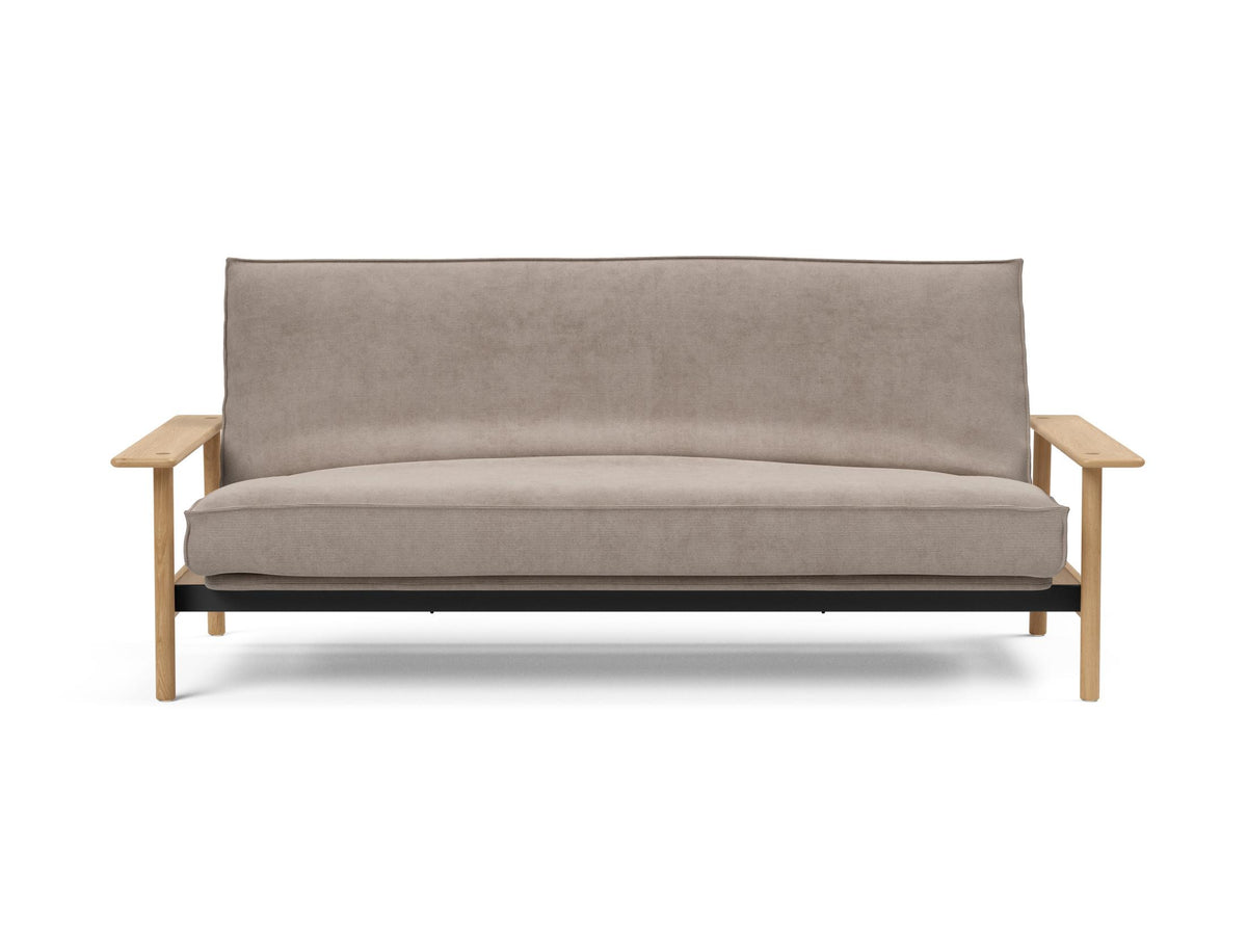 Balder Bettsofa 140 Sharp Plus Cover mit Gestellbezug Soft Spring in 318 Cordufine Beige präsentiert im Onlineshop von KAQTU Design AG. Bettsofa ist von Innovation Living