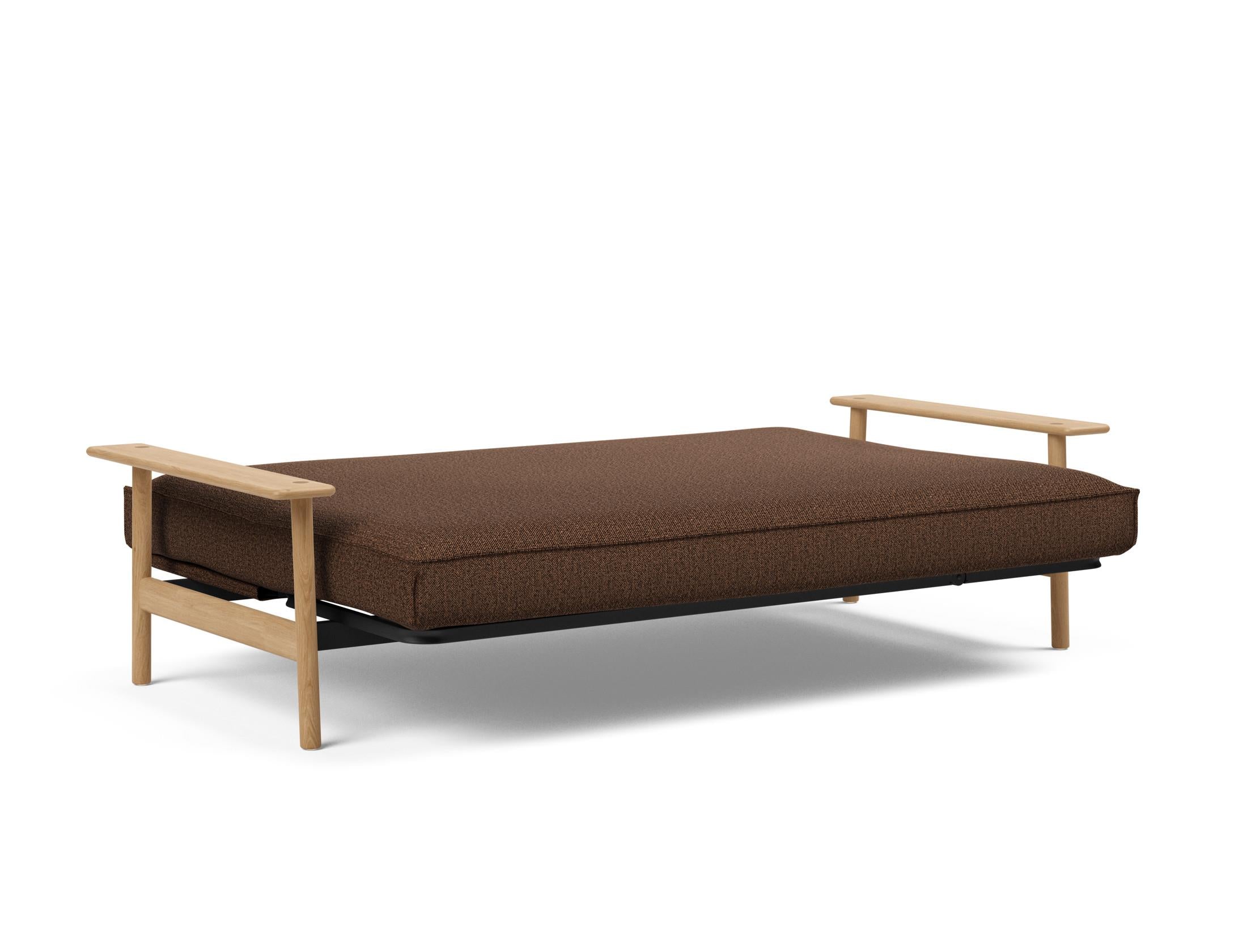 Erleben Sie das Balder Bettsofa 140 Sharp Plus Cover Soft Spring von Innovation Living – modernes Design, hervorragender Komfort und vielseitig einsetzbar.