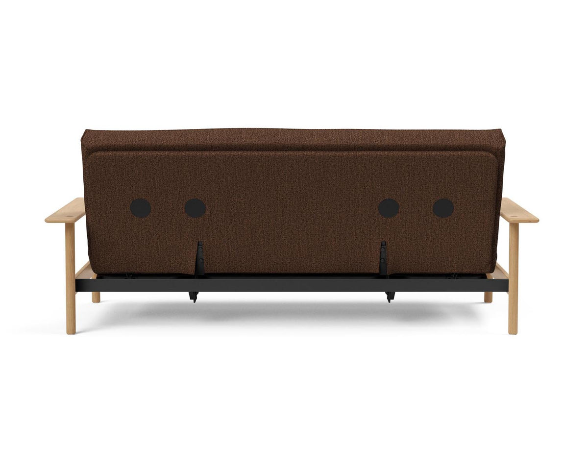 Balder Bettsofa 140 Sharp Plus Cover mit Gestellbezug Soft Spring in 359 Taura Cappuccino präsentiert im Onlineshop von KAQTU Design AG. Bettsofa ist von Innovation Living