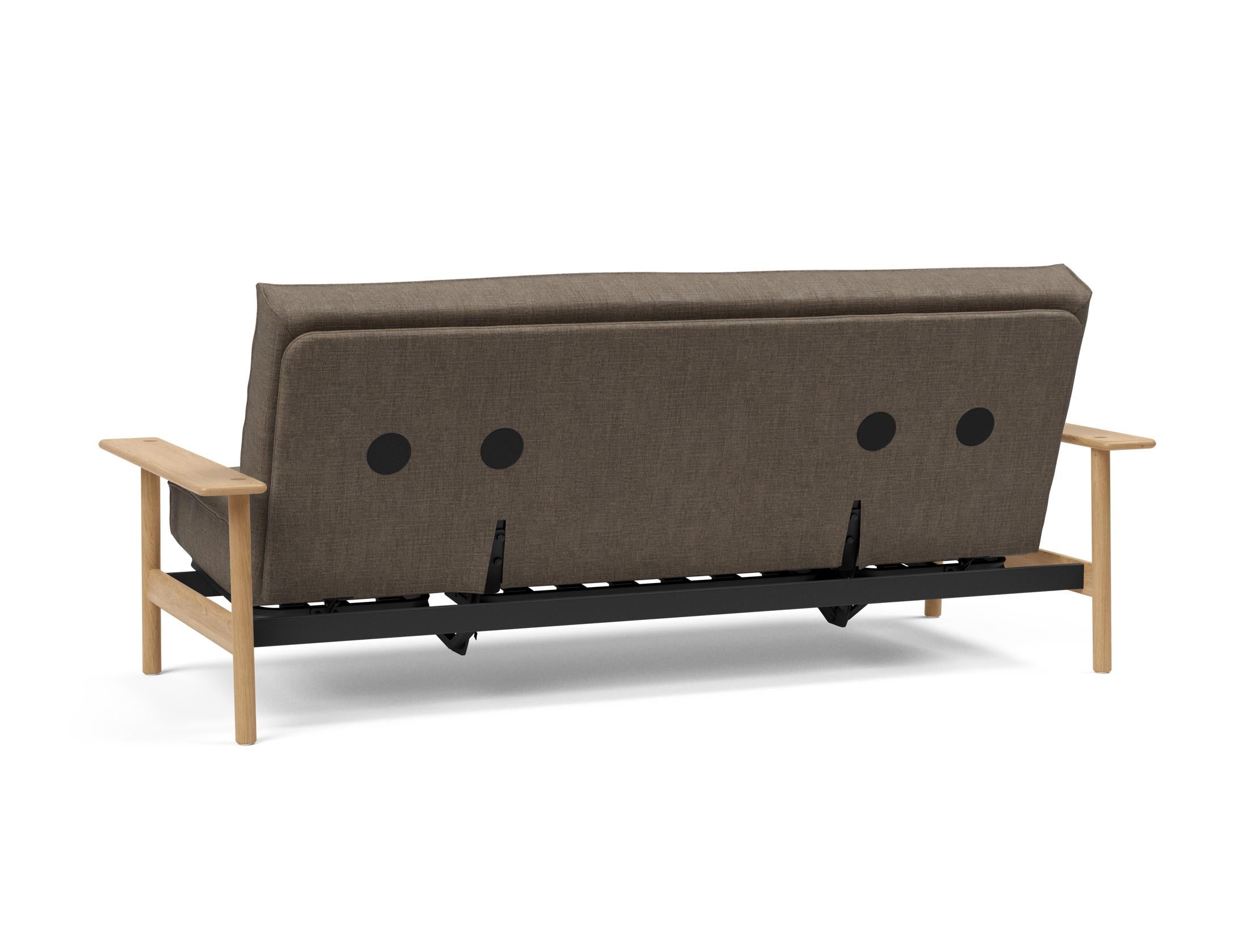 Entdecken Sie das Balder Bettsofa 140 Sharp Plus Cover Soft Spring von Innovation Living – stilvoll, bequem und ideal für jedes Zuhause.