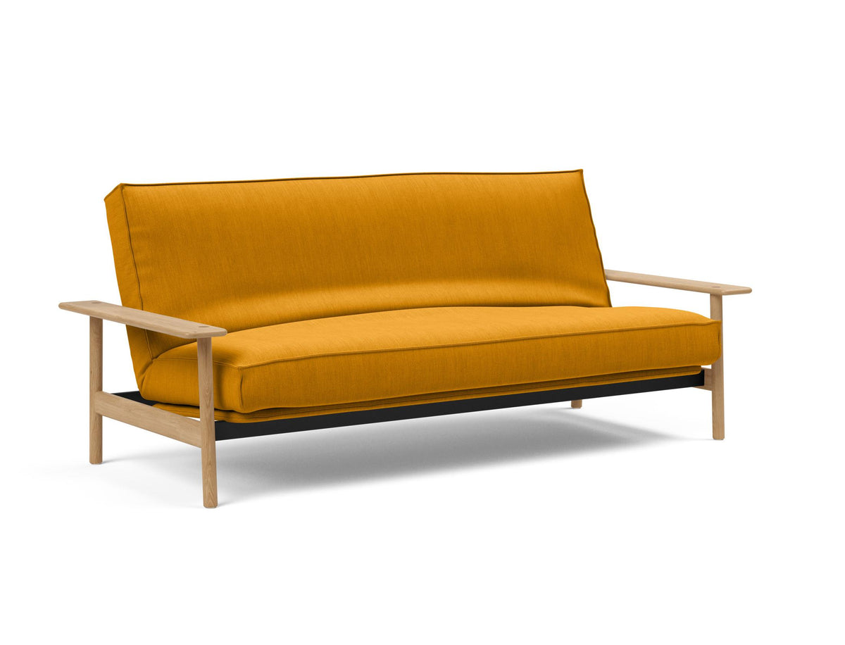 Balder Bettsofa 140 Sharp Plus Cover mit Gestellbezug Soft Spring in 507 Elegance Burned Curry präsentiert im Onlineshop von KAQTU Design AG. Bettsofa ist von Innovation Living