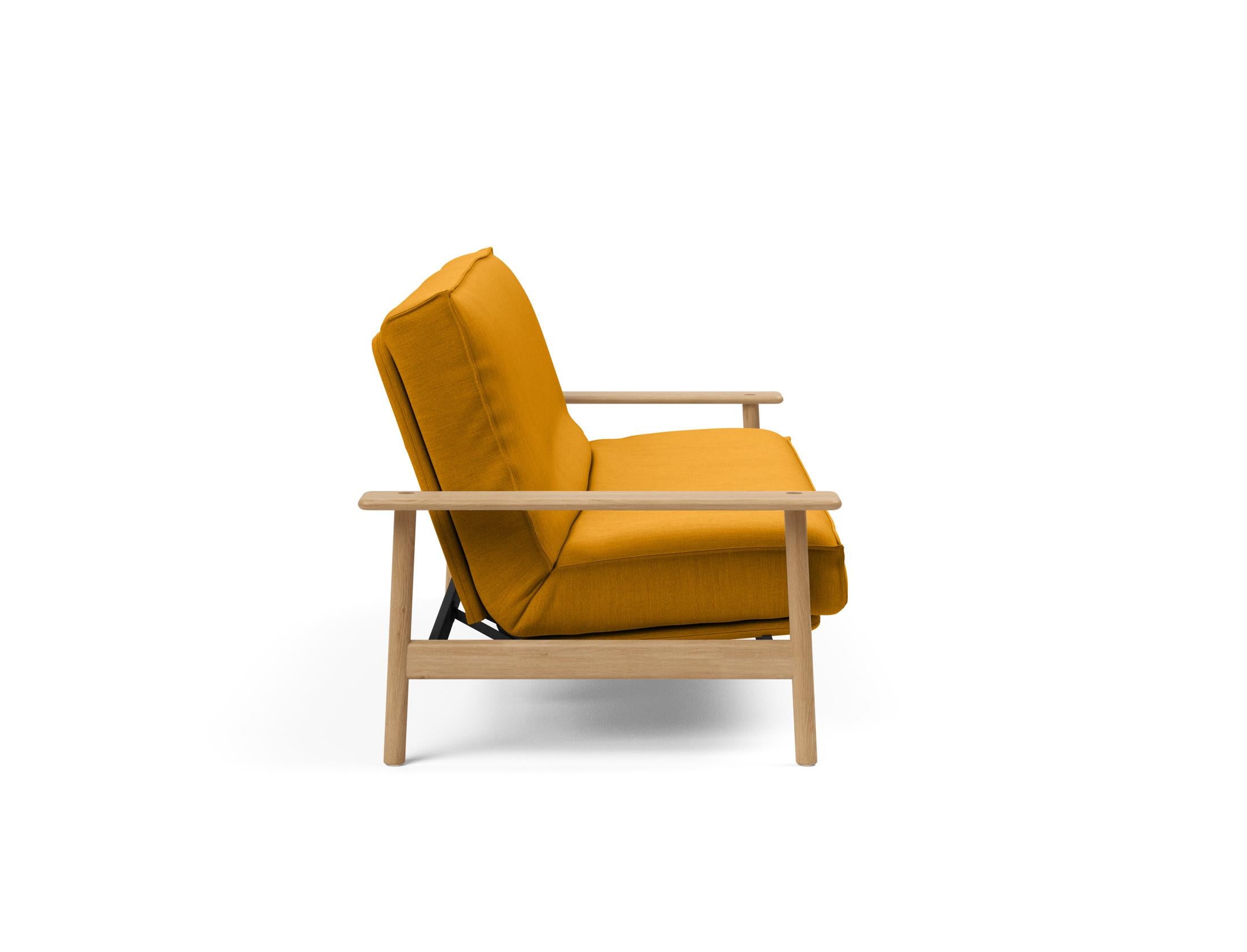 Erleben Sie das Balder Bettsofa 140 Sharp Plus Cover: Stilvolles Schlafsofa mit hochwertigem Soft Spring Bezug für höchsten Sitz- und Liegekomfort.