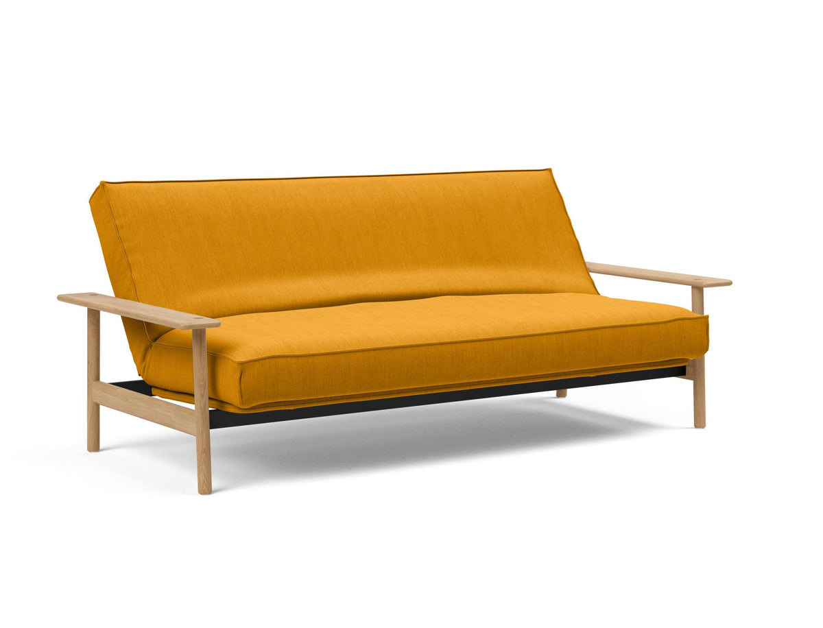 Balder Bettsofa 140 Sharp Plus Cover mit Gestellbezug Soft Spring in 507 Elegance Burned Curry präsentiert im Onlineshop von KAQTU Design AG. Bettsofa ist von Innovation Living