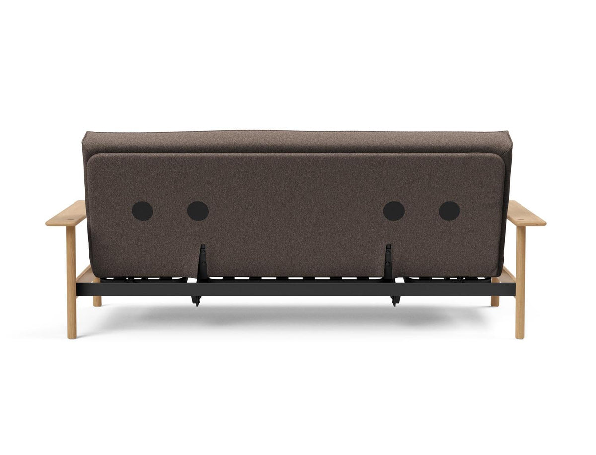 Balder Bettsofa 140 Sharp Plus Cover mit Gestellbezug Soft Spring in 530 Bouclé Taupe präsentiert im Onlineshop von KAQTU Design AG. Bettsofa ist von Innovation Living