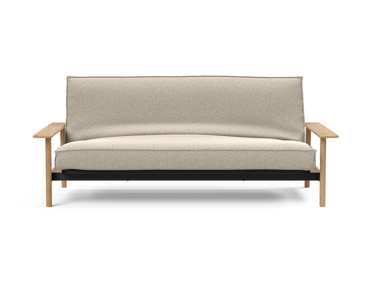 Balder Bettsofa 140 Sharp Plus Cover mit Gestellbezug Soft Spring in 539 Bouclé Beige präsentiert im Onlineshop von KAQTU Design AG. Bettsofa ist von Innovation Living