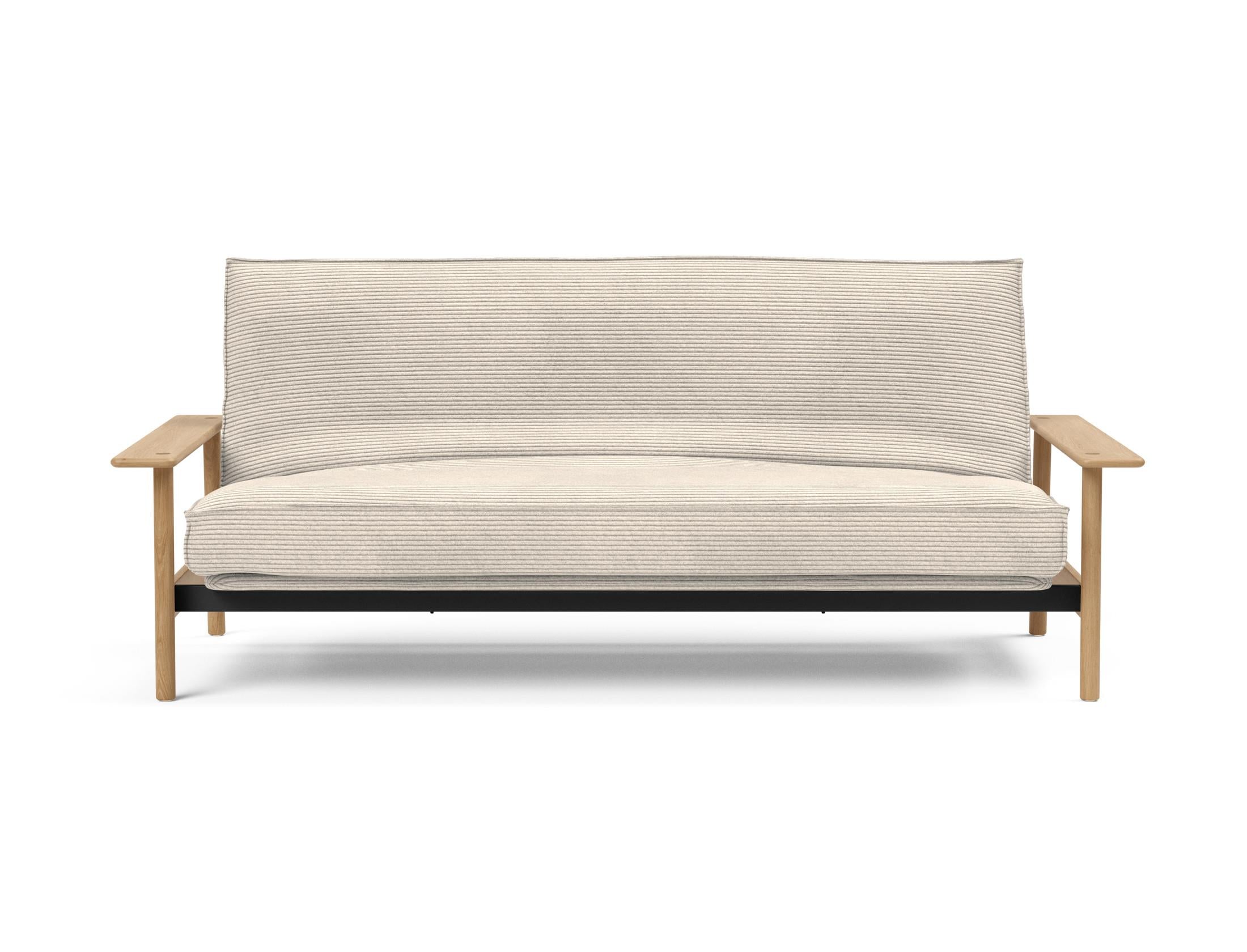 Erleben Sie das Balder Bettsofa 140 Sharp Plus Cover: Stilvolles Schlafsofa mit hochwertigem Soft Spring Bezug für höchsten Sitz- und Liegekomfort.